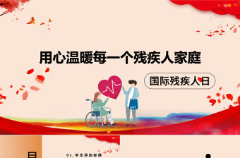 2021國際殘疾人日ppt百度網盤