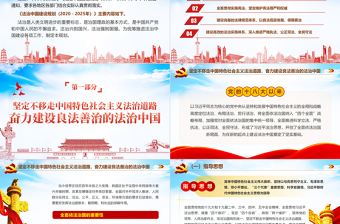 簡(jiǎn)約黨政風(fēng)全面解讀中共中央印發(fā)法治中國(guó)建設(shè)規(guī)劃PPT