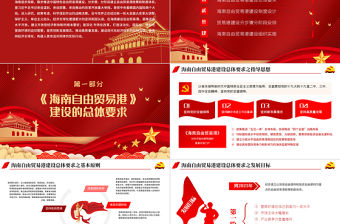 全面學(xué)習(xí)解讀海南自由貿(mào)易港建設(shè)總體方案PPT模板