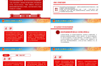 2020全國兩會政府工作報告八大亮點解讀PPT