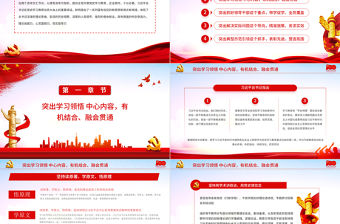 2021黨史學習教育部署要求PPT建黨100周年學黨史專題教育PPT模板