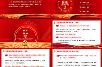 中國經濟航船明年怎么開PPT學習解讀2022年經濟工作部署專題黨課課件