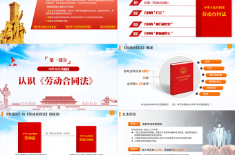 2021中華人民共和國《勞動合同法》重點解讀PPT