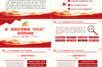 2021學習開展全國第二批政法隊伍教育整頓PPT專題系列黨課課件模板下載