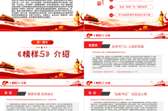 2021走進(jìn)《榜樣5》學(xué)習(xí)戰(zhàn)疫好榜樣激發(fā)奮斗新力量PPT基層黨支部黨建先進(jìn)人物學(xué)習(xí)黨課模板