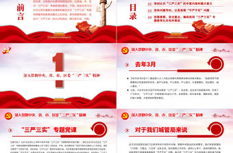 2021三嚴三實PPT紅色大氣城管局抓好落實三嚴三實爭做忠誠干凈擔當的好干部專題教育黨課