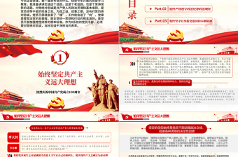 2021保持堅(jiān)韌的政治品格當(dāng)好忠誠(chéng)干凈擔(dān)當(dāng)?shù)谋砺蔖PT慶祝建黨100周年專(zhuān)題黨課黨性教育專(zhuān)題輔導(dǎo)課件