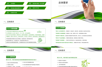 關(guān)于推動城鄉(xiāng)建設(shè)綠色發(fā)展的意見PPT清新簡潔構(gòu)建綠色低碳循環(huán)堅持綠色發(fā)展理念專題黨課課件