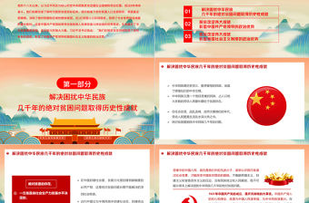 2021脫貧攻堅(jiān)成就彰顯強(qiáng)大政治優(yōu)勢(shì)PPT國(guó)潮風(fēng)弘揚(yáng)脫貧攻堅(jiān)精神黨課課件