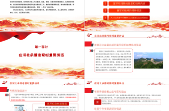 2021學(xué)習(xí)貫徹總書(shū)記在河北承德考察重要講話精神PPT弘揚(yáng)塞罕壩精神扎實(shí)推進(jìn)生態(tài)文明建設(shè)黨政黨課課件模板下載