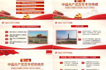 2021偉大建黨精神深入領(lǐng)會“七一”重要講話PPT慶祝建黨100周年專題黨課模板