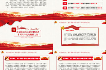 2021深刻領悟七一重要講話的思想精髓PPT慶祝建黨100周年黨員黨史學習教育專題黨課課件