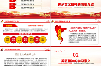 弘揚蘇區(qū)精神PPT建黨100周年中國精神譜系堅定信念求真務(wù)實一心為民清正廉潔艱苦奮斗爭創(chuàng)一流無私奉獻黨史學(xué)習(xí)教育黨課
