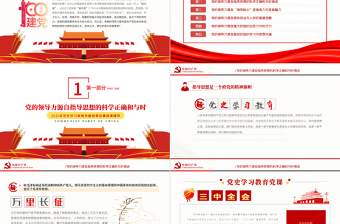 2021關于百年大黨領導力的思考PPT黨政部門團支部黨史學習教育專題授課課件模板下載