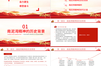 弘揚(yáng)南泥灣精神PPT建黨100周年中國精神譜系自力更生艱苦創(chuàng)業(yè)讓南泥灣精神綻放出新的時(shí)代光芒專題黨政黨課