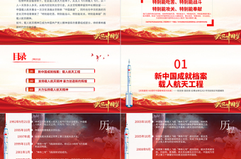 弘揚載人航天精神PPT弘揚革命傳統(tǒng)賡續(xù)紅色血脈凝聚奮進力量中國精神譜系專題講座黨課