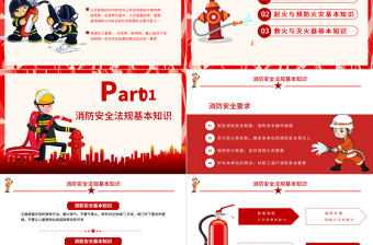 消防安全無小事時時刻刻需留心PPT紅色簡潔關(guān)注消防珍惜生命社區(qū)消防安全培訓(xùn)課件下載