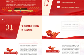 黨領導經(jīng)濟工作的重大成就與歷史經(jīng)驗PPT黨政風經(jīng)濟領域黨的成就與經(jīng)驗總結黨課課件