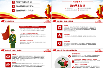 黨務(wù)知識(shí)培訓(xùn)PPT紅色簡潔風(fēng)黨的基本知識(shí)基層黨支部黨務(wù)工作流程培訓(xùn)課件模板