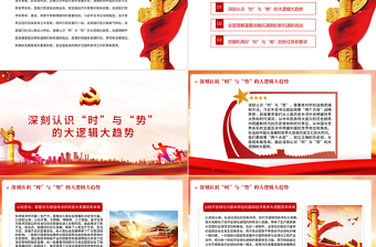 準(zhǔn)確把握百年大變局中“時(shí)”與“勢(shì)”PPT紅色大氣2022黨員干部學(xué)習(xí)教育專題黨課課件