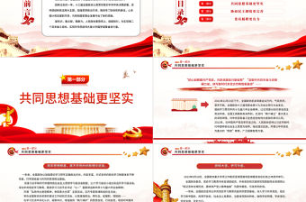 同心同力共筑夢(mèng)想PPT紅色黨政風(fēng)學(xué)習(xí)人民政協(xié)事業(yè)一年亮點(diǎn)聚焦專(zhuān)題黨課課件模板 共筑夢(mèng)想 人民政協(xié)事業(yè)  新篇章 政協(xié)事業(yè) 政協(xié)會(huì)議 