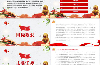 三個表率一個模范PPT紅色簡潔關于開展踐行三個表率創建模范機關活動實施方案黨課課件