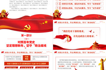 年輕干部要堅(jiān)守“三條底線”P(pán)PT深入學(xué)習(xí)十九屆中央紀(jì)委六次會(huì)議講話精神專題黨課課件模板