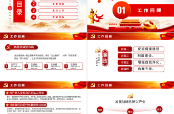 積極履職盡責(zé)展現(xiàn)擔(dān)當(dāng)作為PPT紅色大氣黨員干部年終工作總結(jié)述職報(bào)告專題黨課課件