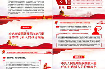 打好堪當民族復興重任時代新人的“底色”PPT精品學習貫徹總書記在慶祝共青團成立100周年大會上的重要講話精神專題