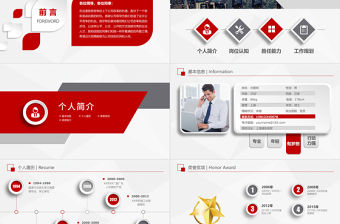 2022崗位競聘PPT紅黑精美大氣市場部經理競聘內部競崗報告模板