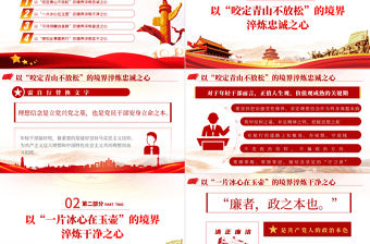 PPT極簡風2022年機關部門國企事業單位主題黨日黨課課件模板