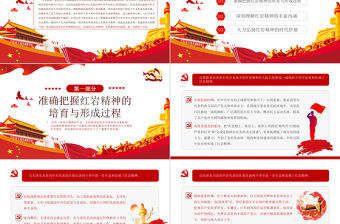 紅巖精神的豐富內涵與時代價值PPT紅色精品深入學習紅巖精神專題黨課課件模板