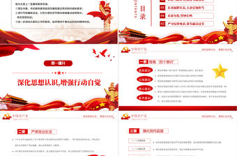 黨風廉政反腐倡廉專題黨課PPT2022年反腐倡廉黨風廉政專題微黨課課件模板