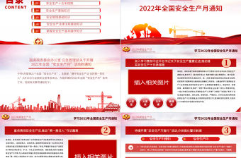 2022安全生產月PPT簡潔大氣遵守安全生產法當好第一責任人企業安全生產專題課件