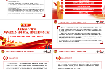 在慶祝中國共產(chǎn)主義青年團成立100周年大會上的講話精神解讀團課課件
