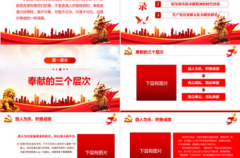 愛崗敬業顯忠誠無私奉獻創業績PPT紅色黨政風七一建黨節黨員教育培訓專題課件模板