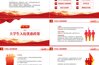 投身綠色軍營(yíng)筑夢(mèng)無(wú)悔青春PPT紅色黨政風(fēng)大學(xué)生征兵高校宣傳講座課件模板