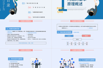 2022高效溝通技巧PPT插畫風企業新員工高效溝通技巧培訓課件模板