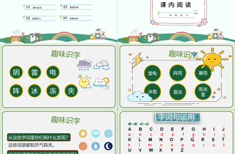 2022語文園地一PPT語文園地一小學(xué)二年級語文下冊部編人教版教學(xué)課件 (2).pptx