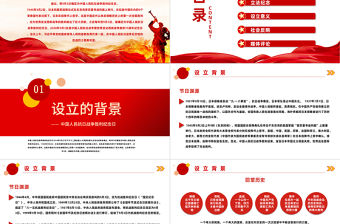 紀念抗戰勝利77周年PPT紅色大氣風中國人民抗日戰爭勝利紀念日課件模板