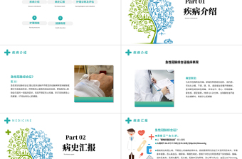 2022急性冠脈綜合癥護(hù)理查房PPT清新扁平風(fēng)醫(yī)療護(hù)理通用PPT