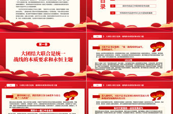 2022促進中華兒女大團結(jié)PPT黨建風深入學習貫徹新時代中國特色社會主義思想專題黨課課件模板