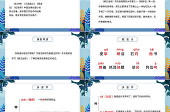 2022猴王出世PPT第7課小學五年級語文下冊部編人教版教學課件