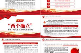 2022“兩個(gè)確立”理論、歷史和實(shí)踐邏輯的有機(jī)統(tǒng)一PPT大氣黨建風(fēng)黨員干部學(xué)習(xí)教育專題黨課黨建課件