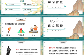 2022普羅米修斯PPT第14課小學四年級語文上冊部編人教版教學課件