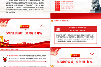 多點(diǎn)發(fā)力促進(jìn)黨建業(yè)務(wù)融合發(fā)展PPT精美大氣黨建專題課件