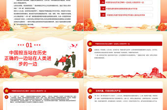 積極參與引領(lǐng)全球治理體系的改革和建設(shè)PPT紅色黨政風(fēng)黨員干部學(xué)黨課專題課件模板