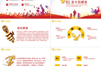 高考誓師大會(huì)PPT大氣風(fēng)堅(jiān)守夢(mèng)想不忘初心高考誓師大會(huì)專題課件模板