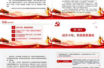 弘揚(yáng)兩路精神邁向交通強(qiáng)國(guó)PPT建黨100周年中國(guó)精神譜系專(zhuān)題黨課課件