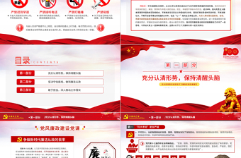 2021守好五條線做到四擔(dān)當(dāng)爭做新時代廉潔從政的表率PPT建黨100周年黨史學(xué)習(xí)專題教育課件